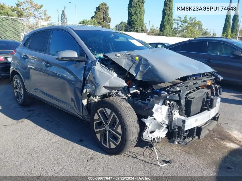 KM8K23AG8PU174543 2023 Hyundai Kona Electric Se