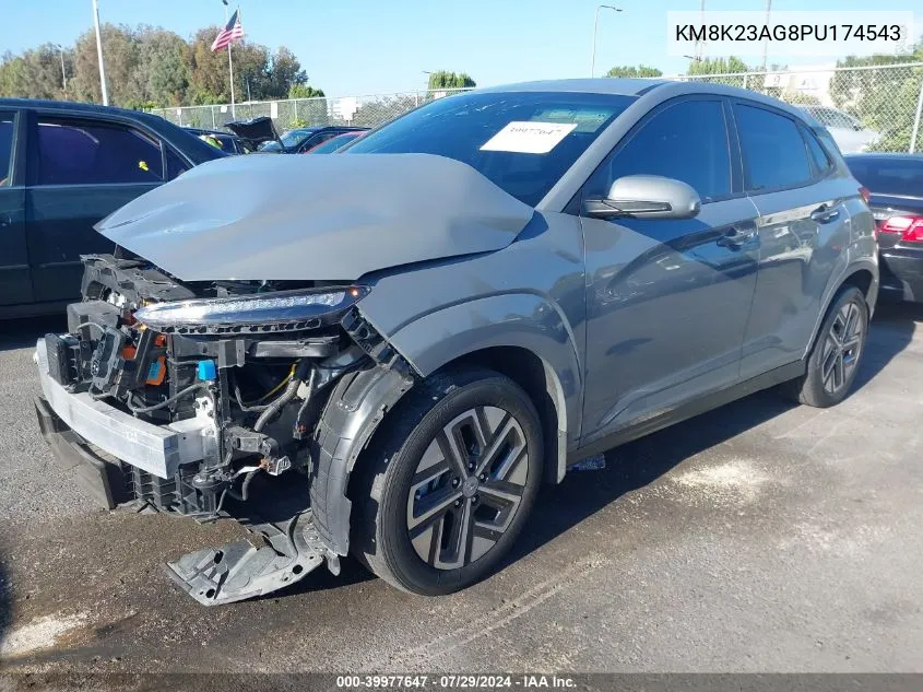 KM8K23AG8PU174543 2023 Hyundai Kona Electric Se