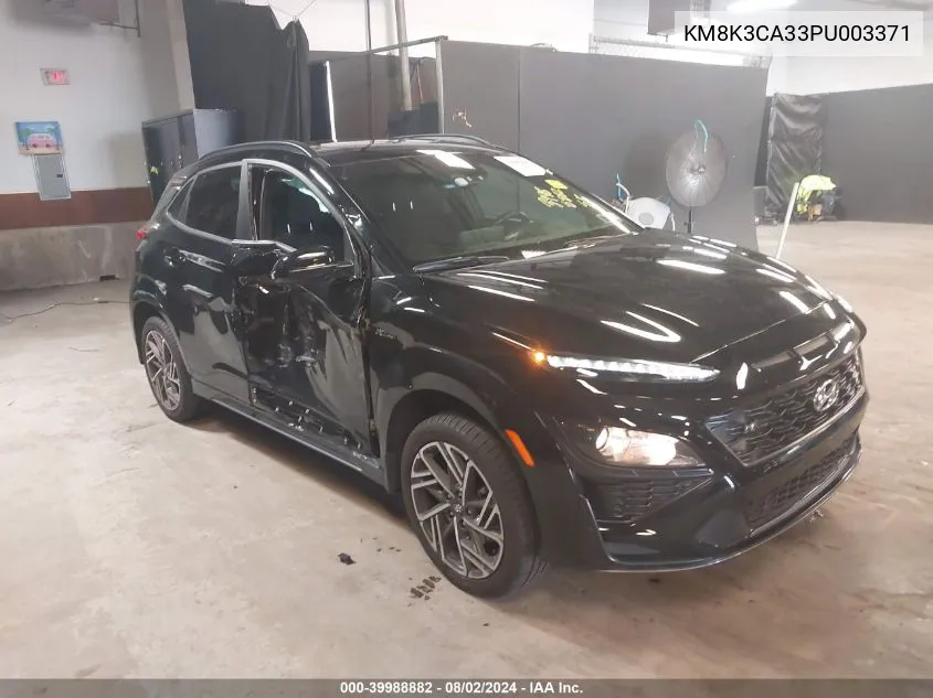 KM8K3CA33PU003371 2023 Hyundai Kona N Line