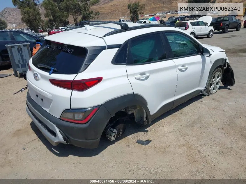 KM8K32ABXPU062340 2023 Hyundai Kona Sel