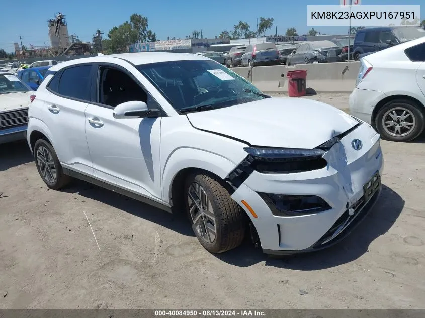 KM8K23AGXPU167951 2023 Hyundai Kona Se