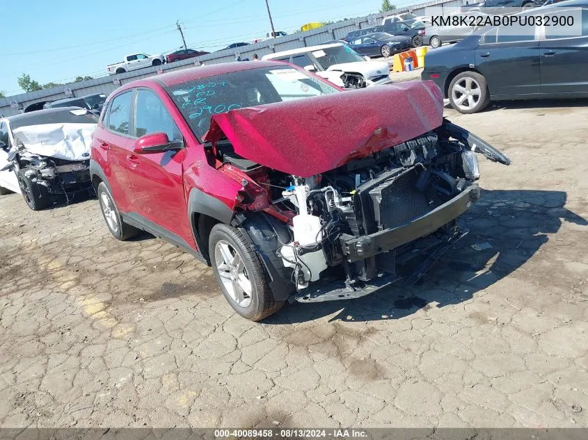 KM8K22AB0PU032900 2023 Hyundai Kona Se