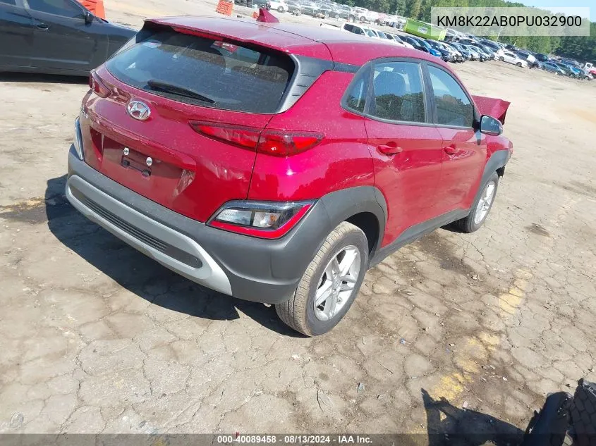 KM8K22AB0PU032900 2023 Hyundai Kona Se