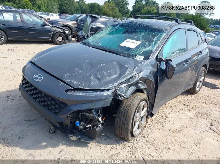 KM8K62AB9PU008258 2023 Hyundai Kona Sel