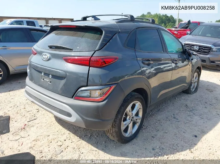 KM8K62AB9PU008258 2023 Hyundai Kona Sel