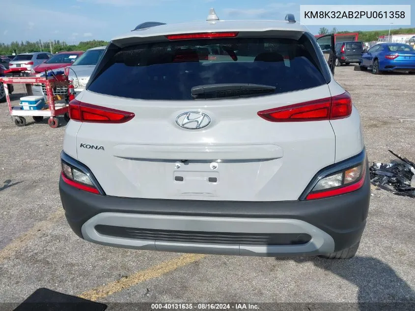 KM8K32AB2PU061358 2023 Hyundai Kona Sel