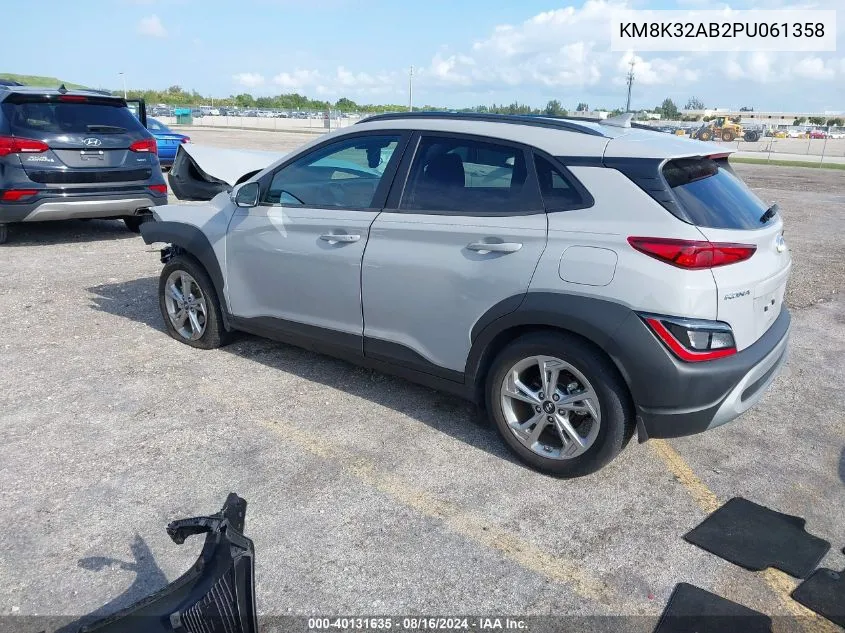 KM8K32AB2PU061358 2023 Hyundai Kona Sel