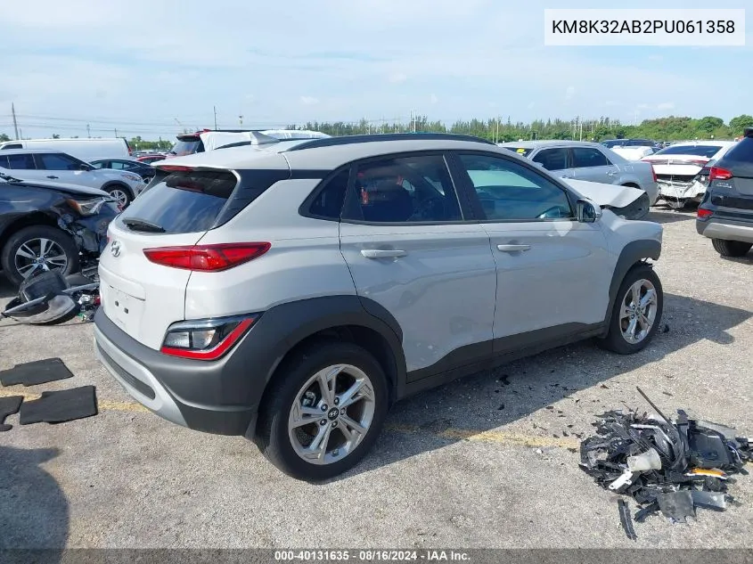 KM8K32AB2PU061358 2023 Hyundai Kona Sel