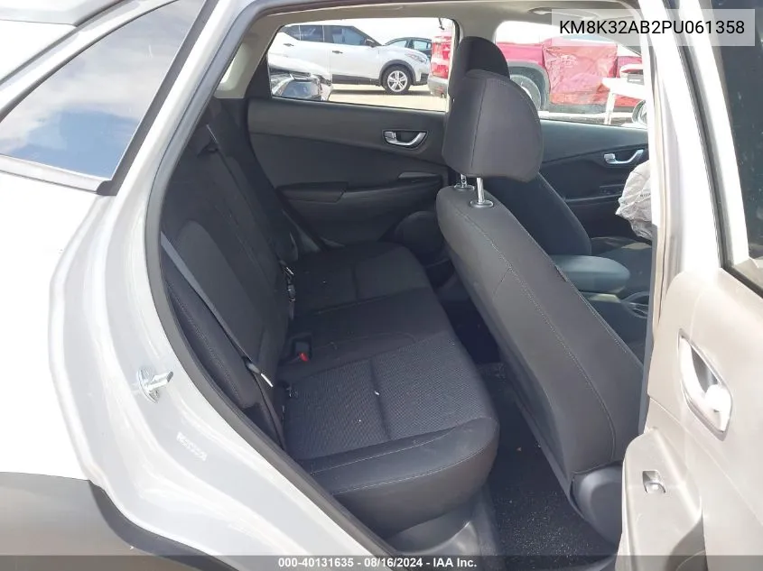 KM8K32AB2PU061358 2023 Hyundai Kona Sel