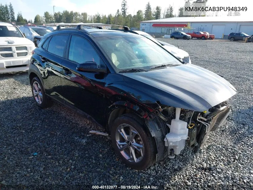 KM8K6CAB3PU948349 2023 Hyundai Kona Sel