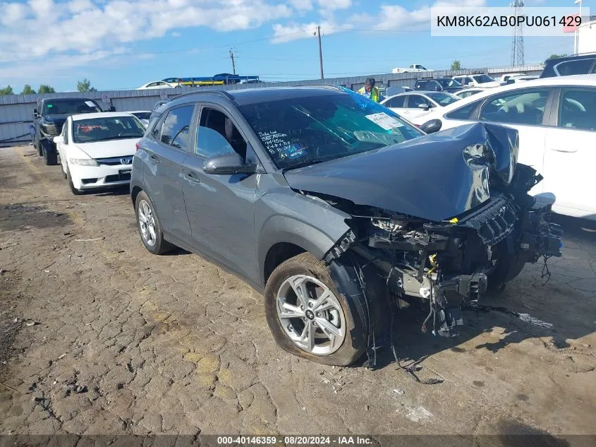 KM8K62AB0PU061429 2023 Hyundai Kona Sel