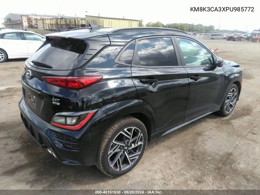 KM8K3CA3XPU985772 2023 Hyundai Kona N Line