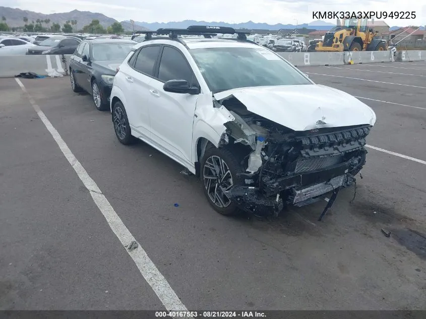 KM8K33A3XPU949225 2023 Hyundai Kona N Line