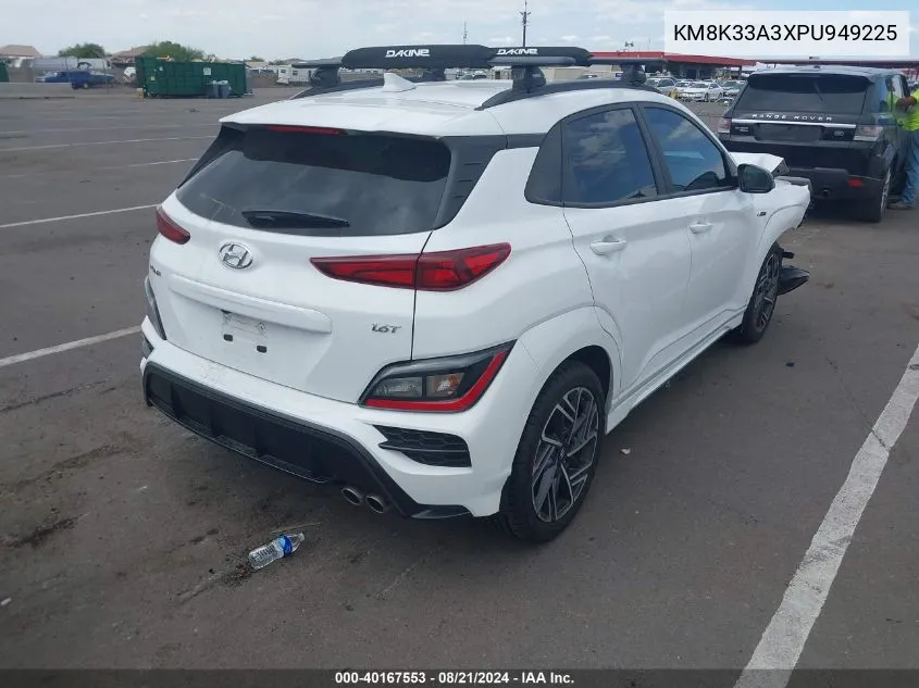 KM8K33A3XPU949225 2023 Hyundai Kona N Line