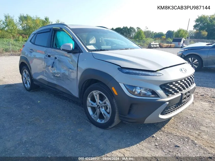 KM8K3CAB3PU987144 2023 Hyundai Kona Sel