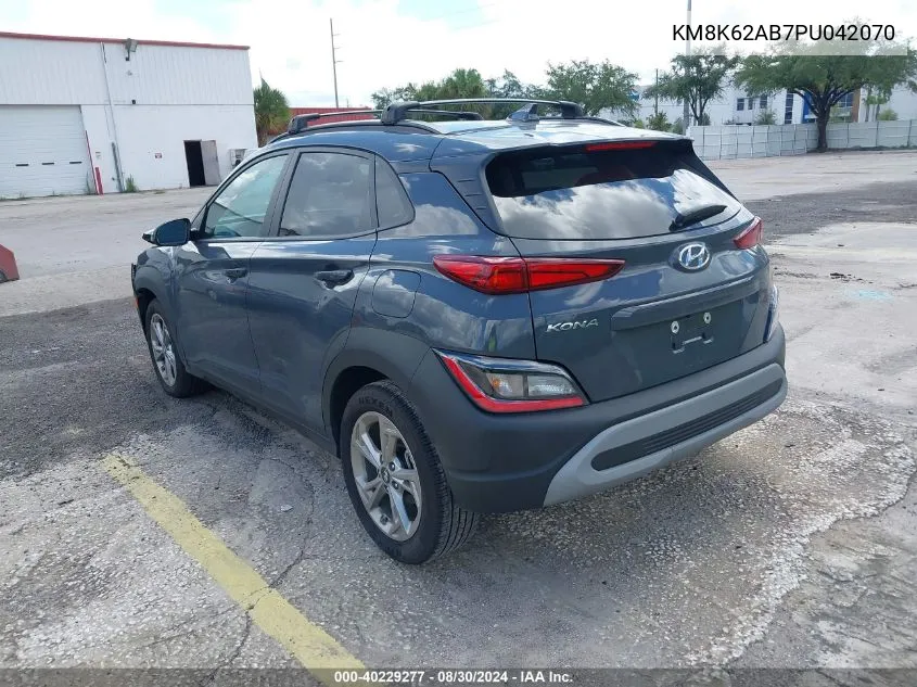 KM8K62AB7PU042070 2023 Hyundai Kona Sel