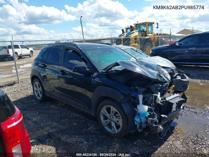 KM8K62AB2PU985774 2023 Hyundai Kona Sel