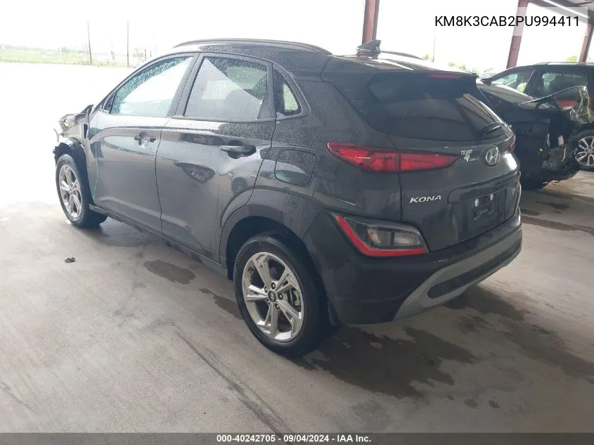 KM8K3CAB2PU994411 2023 Hyundai Kona Sel