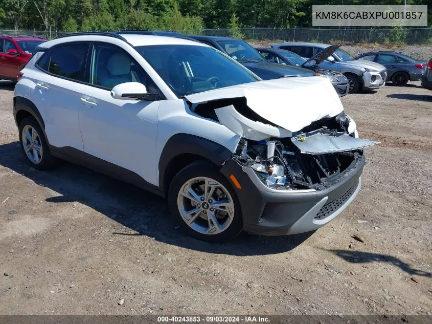 KM8K6CABXPU001857 2023 Hyundai Kona Sel