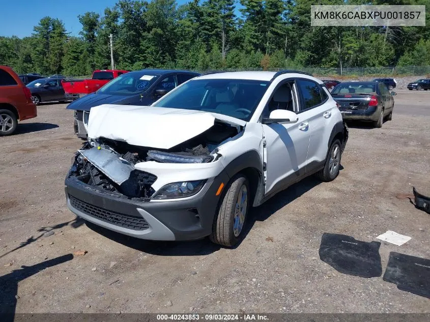 KM8K6CABXPU001857 2023 Hyundai Kona Sel