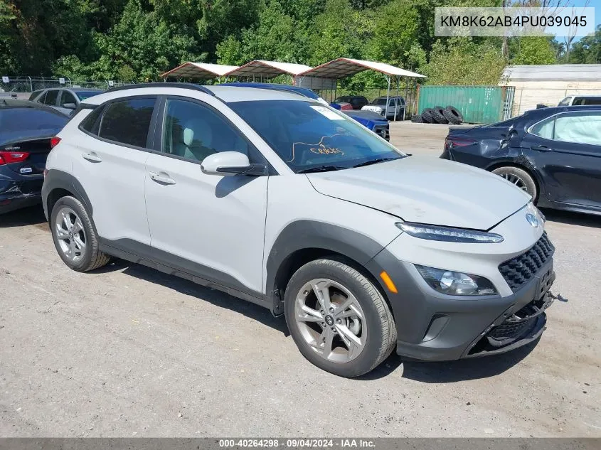 2023 Hyundai Kona Sel VIN: KM8K62AB4PU039045 Lot: 40264298