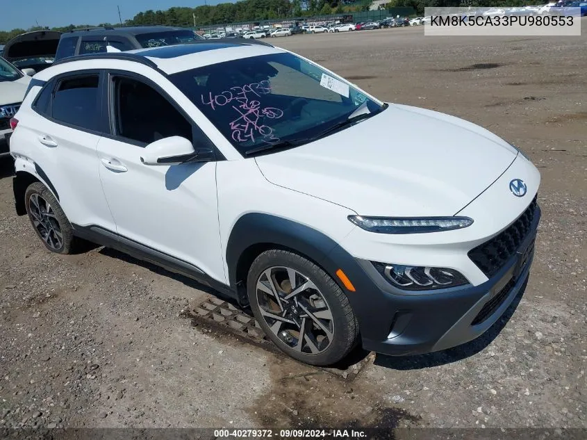 KM8K5CA33PU980553 2023 Hyundai Kona Limited