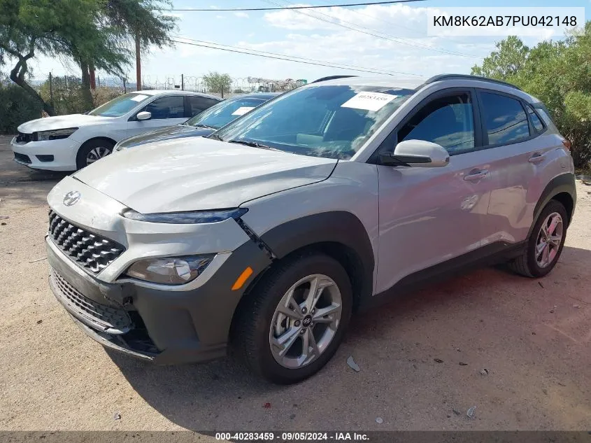 KM8K62AB7PU042148 2023 Hyundai Kona Sel