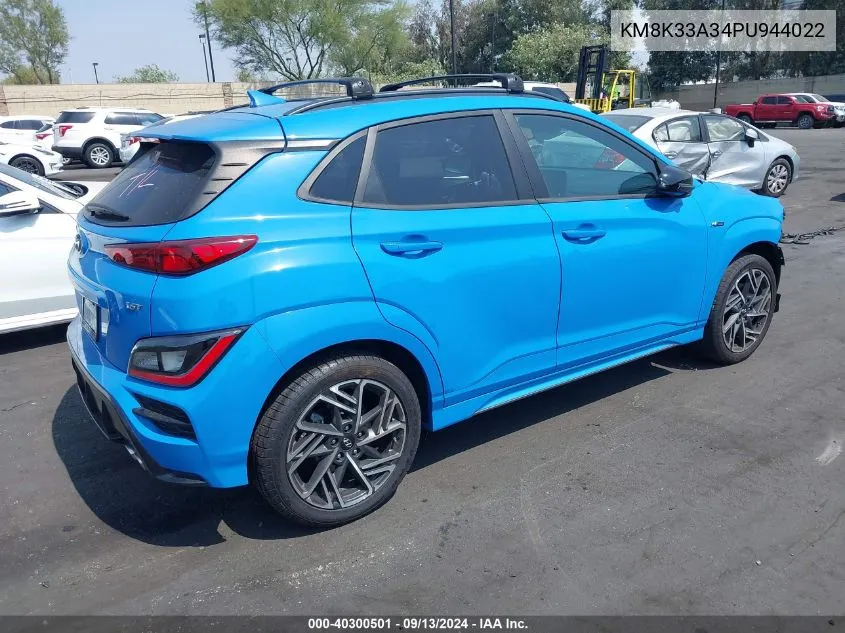 KM8K33A34PU944022 2023 Hyundai Kona N Line