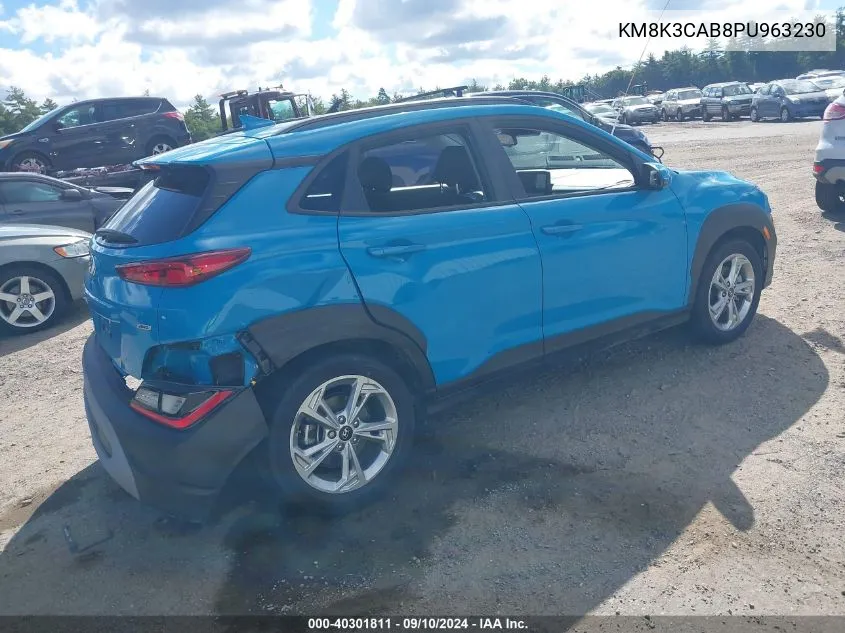 KM8K3CAB8PU963230 2023 Hyundai Kona Sel