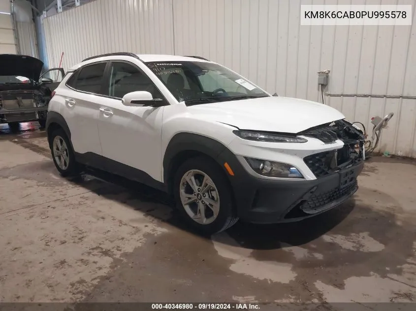 KM8K6CAB0PU995578 2023 Hyundai Kona Sel