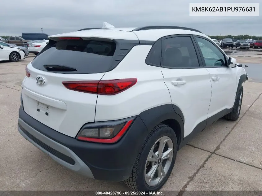 2023 Hyundai Kona Sel VIN: KM8K62AB1PU976631 Lot: 40428796