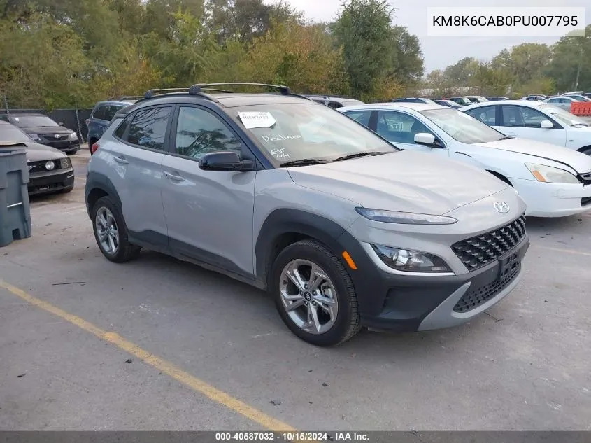 KM8K6CAB0PU007795 2023 Hyundai Kona Sel