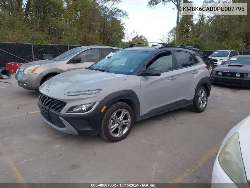 KM8K6CAB0PU007795 2023 Hyundai Kona Sel