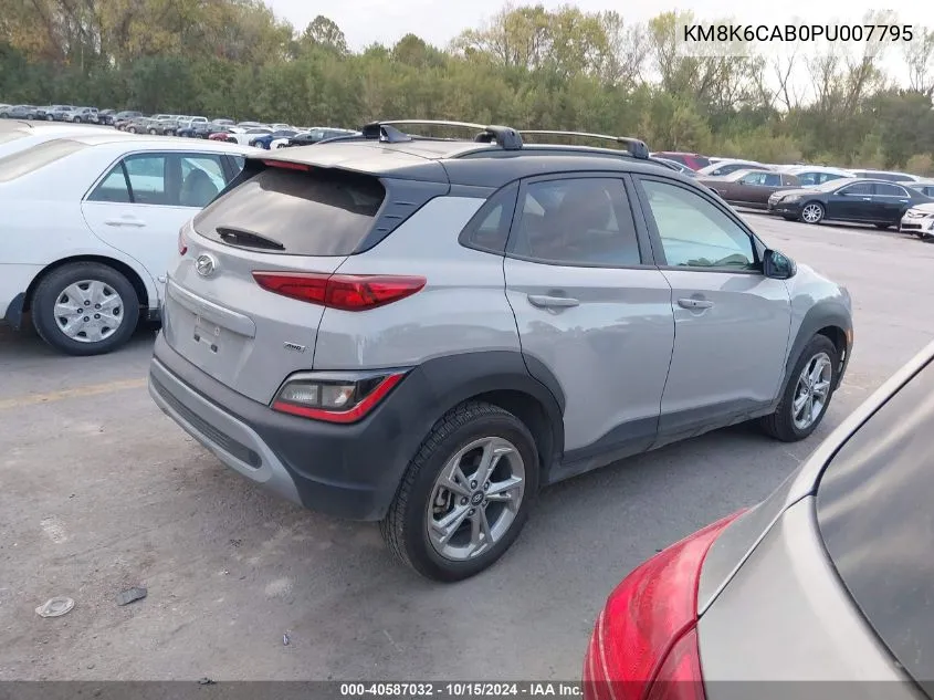 KM8K6CAB0PU007795 2023 Hyundai Kona Sel