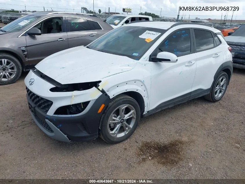 KM8K62AB3PU968739 2023 Hyundai Kona Sel