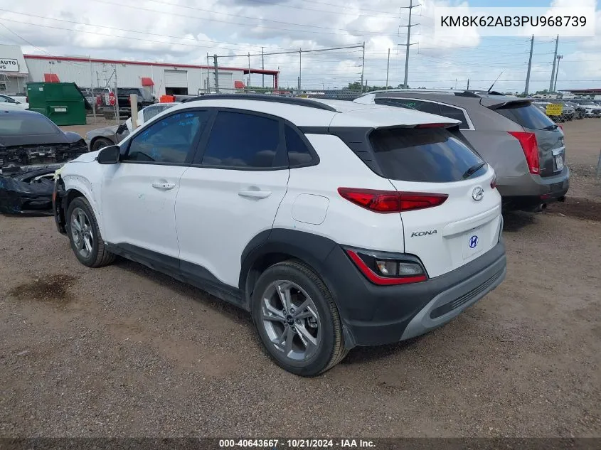 KM8K62AB3PU968739 2023 Hyundai Kona Sel