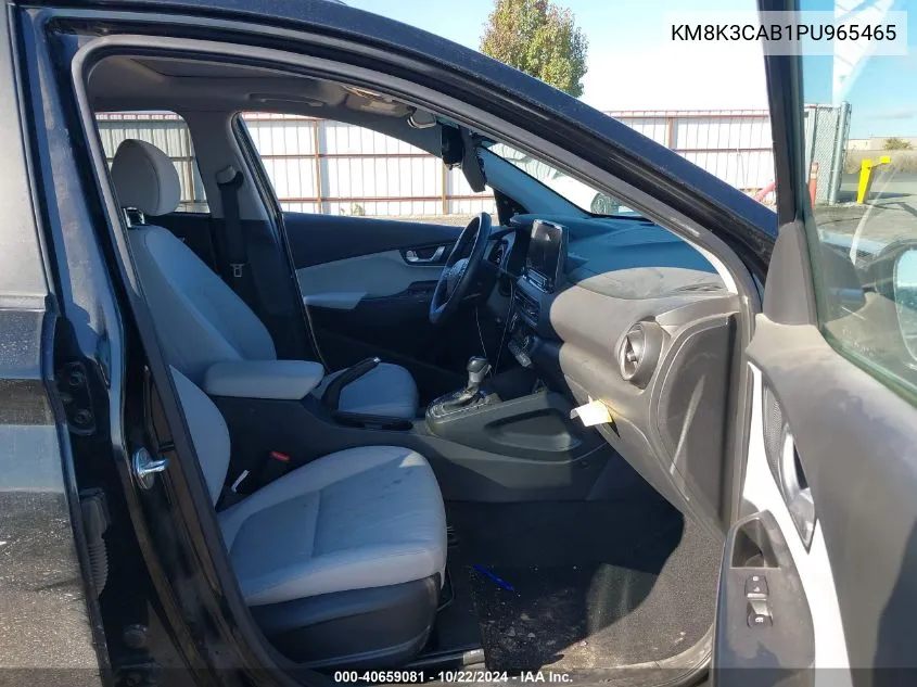 KM8K3CAB1PU965465 2023 Hyundai Kona Sel