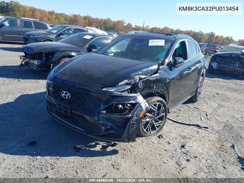 KM8K3CA32PU013454 2023 Hyundai Kona N Line