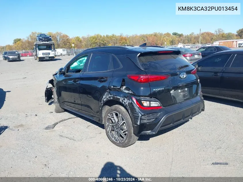 2023 Hyundai Kona N Line VIN: KM8K3CA32PU013454 Lot: 40668246