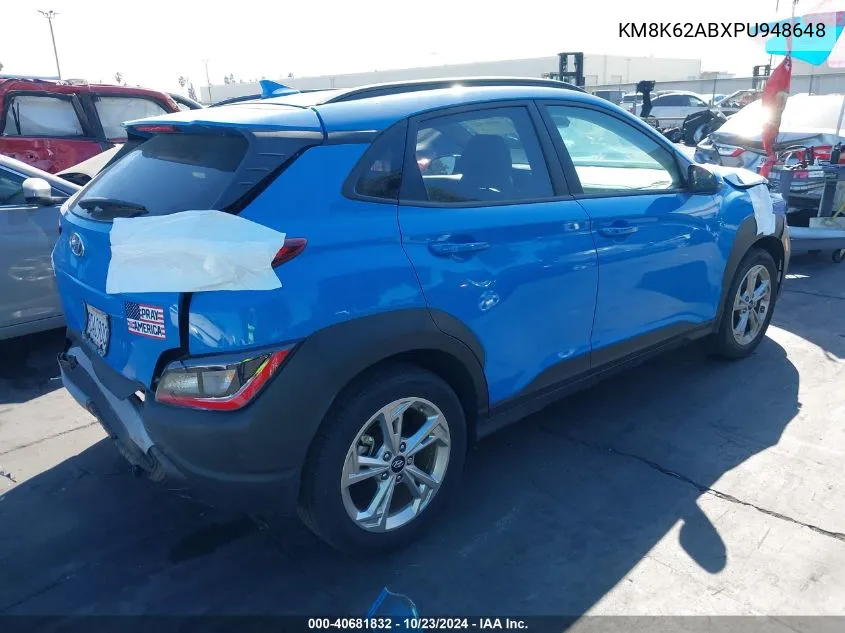 KM8K62ABXPU948648 2023 Hyundai Kona Sel