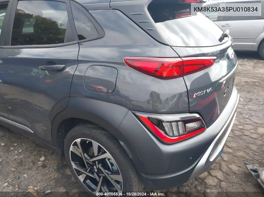 KM8K53A35PU010834 2023 Hyundai Kona Limited