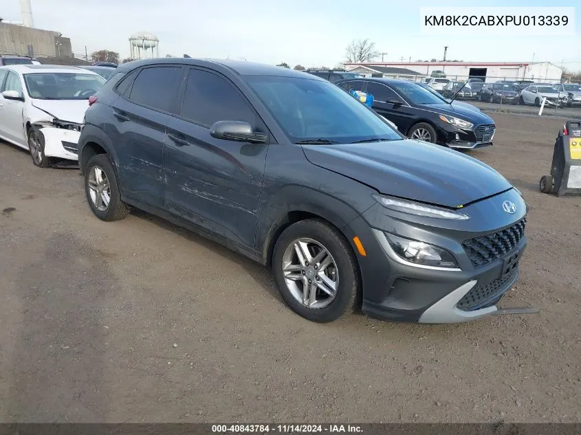 2023 Hyundai Kona Se VIN: KM8K2CABXPU013339 Lot: 40843784