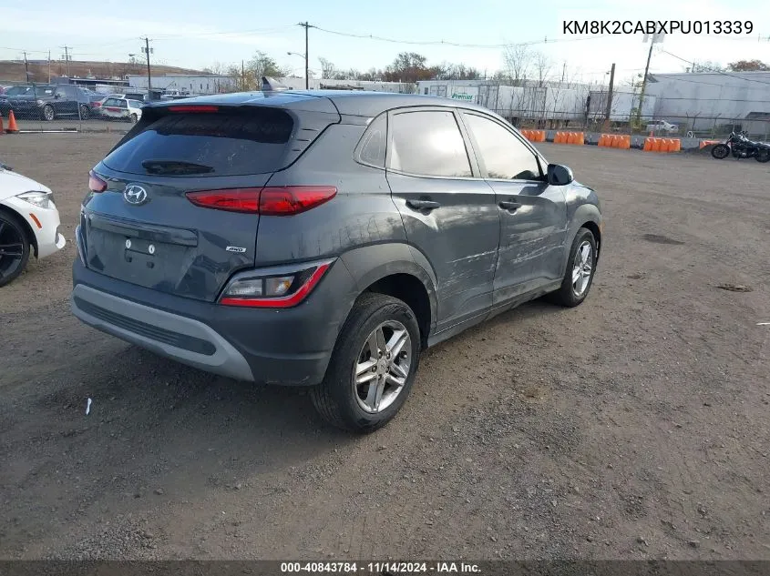 2023 Hyundai Kona Se VIN: KM8K2CABXPU013339 Lot: 40843784