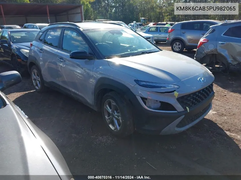 2023 Hyundai Kona Sel VIN: KM8K6CAB5PU982065 Lot: 40870316