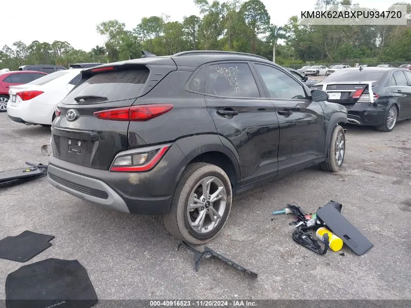 2023 Hyundai Kona Sel VIN: KM8K62ABXPU934720 Lot: 40916523