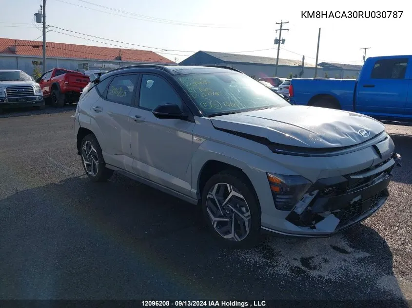 KM8HACA30RU030787 2024 Hyundai Kona 1.6T N Line With Two-Tone Roof