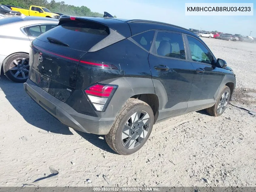 KM8HCCAB8RU034233 2024 Hyundai Kona Sel