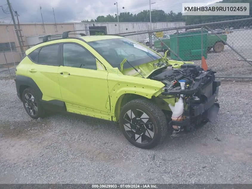 KM8HB3AB9RU102459 2024 Hyundai Kona Sel