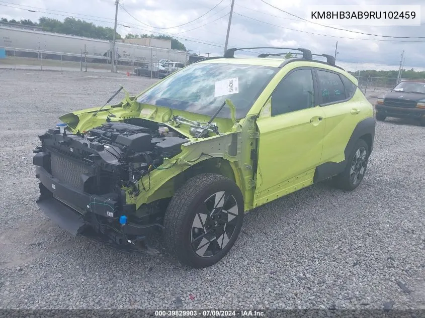 KM8HB3AB9RU102459 2024 Hyundai Kona Sel