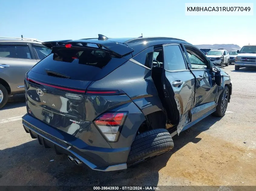 KM8HACA31RU077049 2024 Hyundai Kona N Line